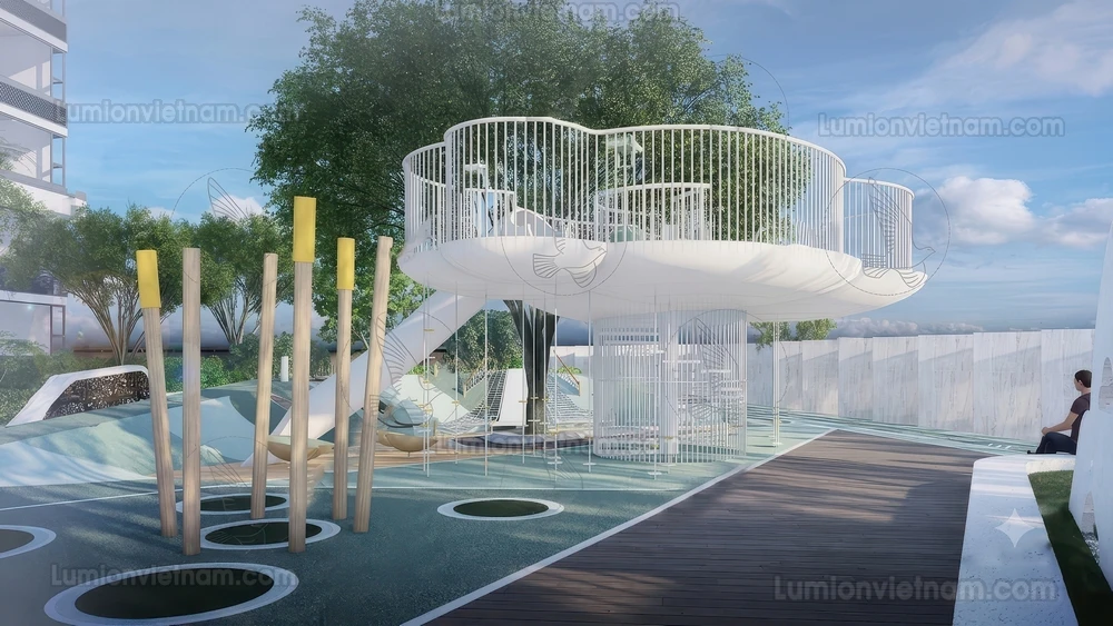 260711 Outdoor Playground 27 Sketchup Model