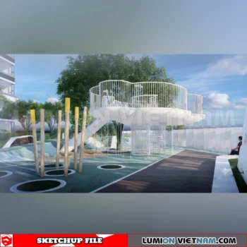 260711 Outdoor Playground Sketchup Models