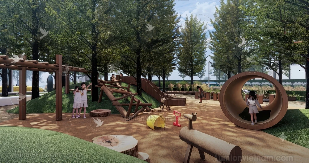 260711 Outdoor Playground 29 Sketchup Model