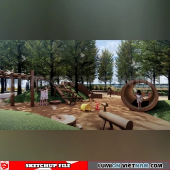 260711 Outdoor Playground Sketchup Models