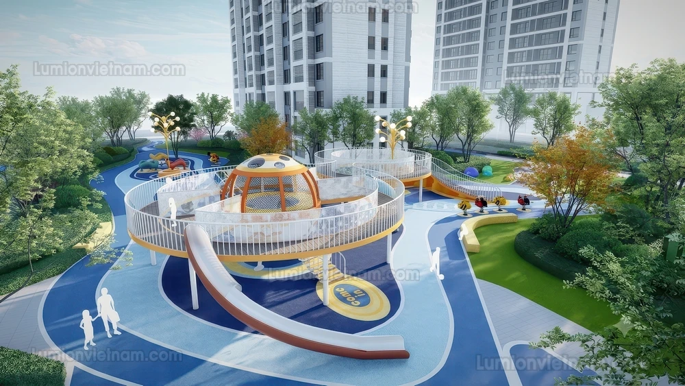 260711 Outdoor Playground 3 Sketchup Model
