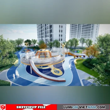 260711 Outdoor Playground Sketchup Models