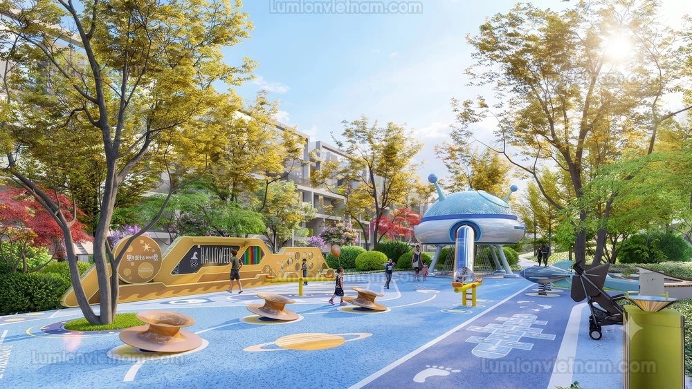 260711 Outdoor Playground 31 Sketchup Model