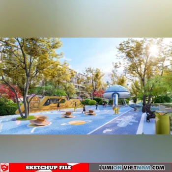 260711 Outdoor Playground Sketchup Models