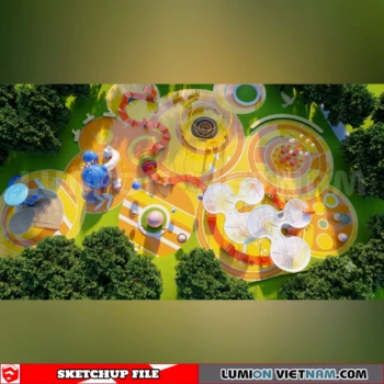 260711 Outdoor Playground Sketchup Models