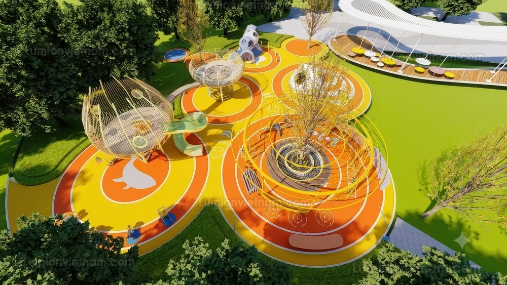 260711 Outdoor Playground 36 Sketchup Model