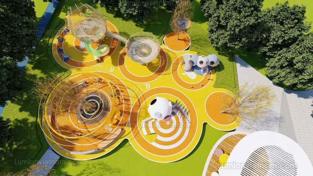 260711 Outdoor Playground 36 Sketchup Model