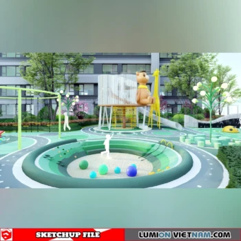 260711 Outdoor Playground Sketchup Models