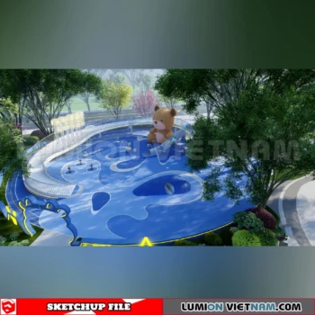 260711 Outdoor Playground Sketchup Models