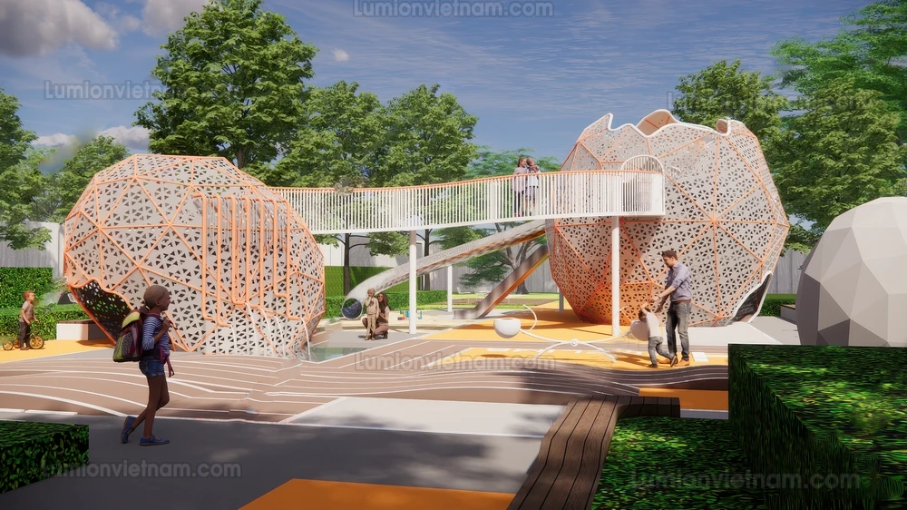 260711 Outdoor Playground 43 Sketchup Model