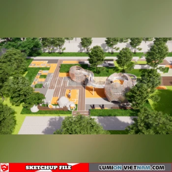260711 Outdoor Playground Sketchup Models