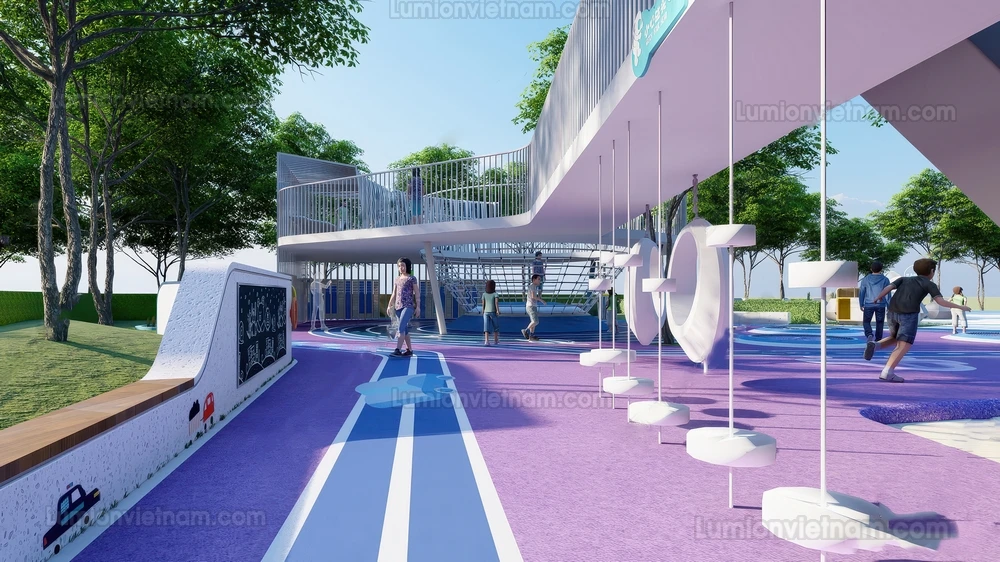260711 Outdoor Playground 44 Sketchup Model