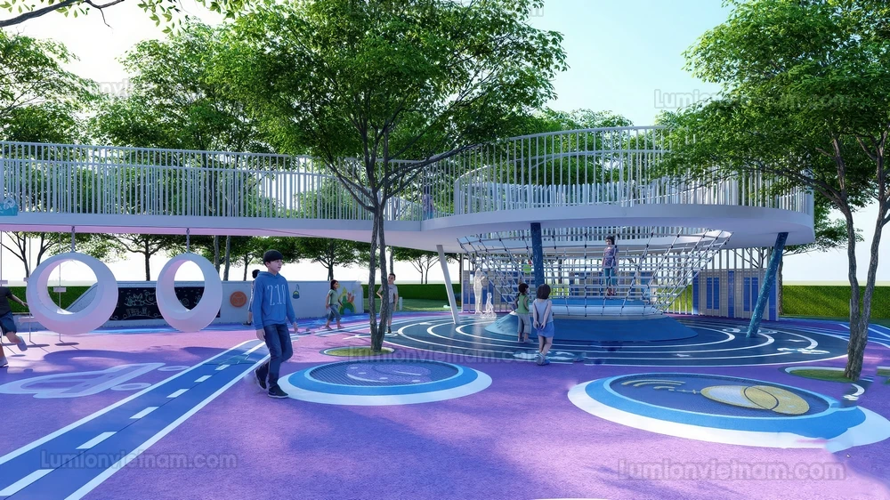 260711 Outdoor Playground 44 Sketchup Model