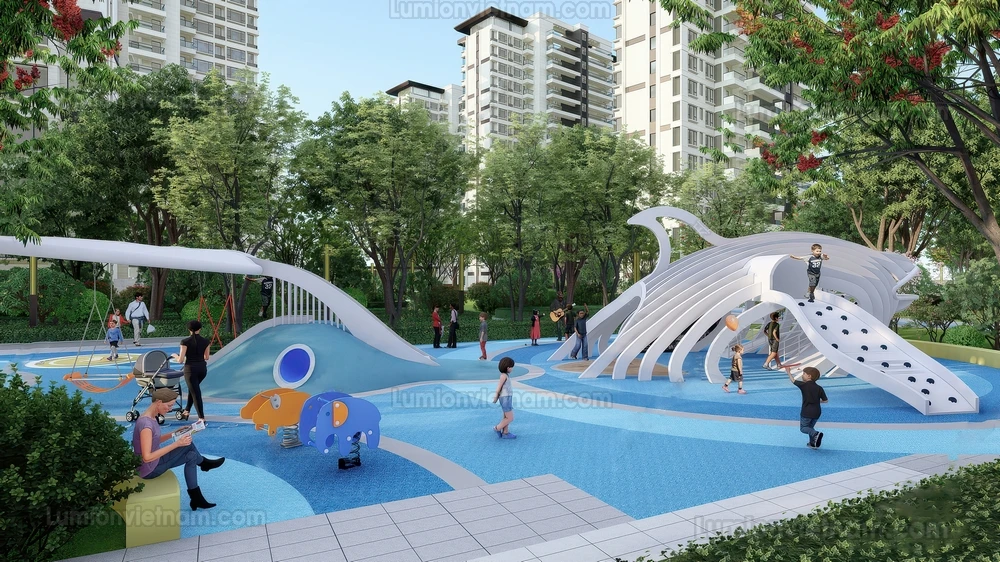 260711 Outdoor Playground 45 Sketchup Model