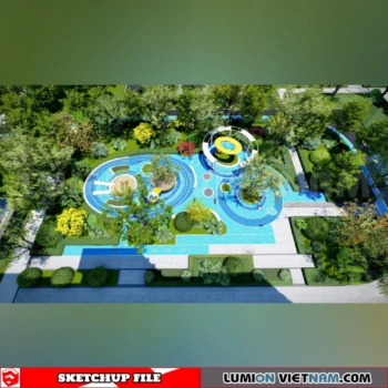 260711 Outdoor Playground Sketchup Models