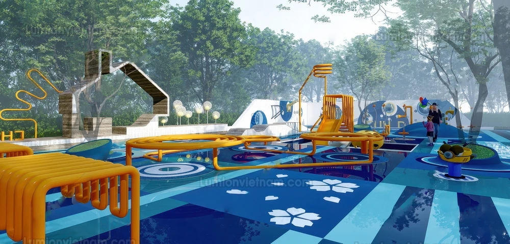 260711 Outdoor Playground 48 Sketchup Model
