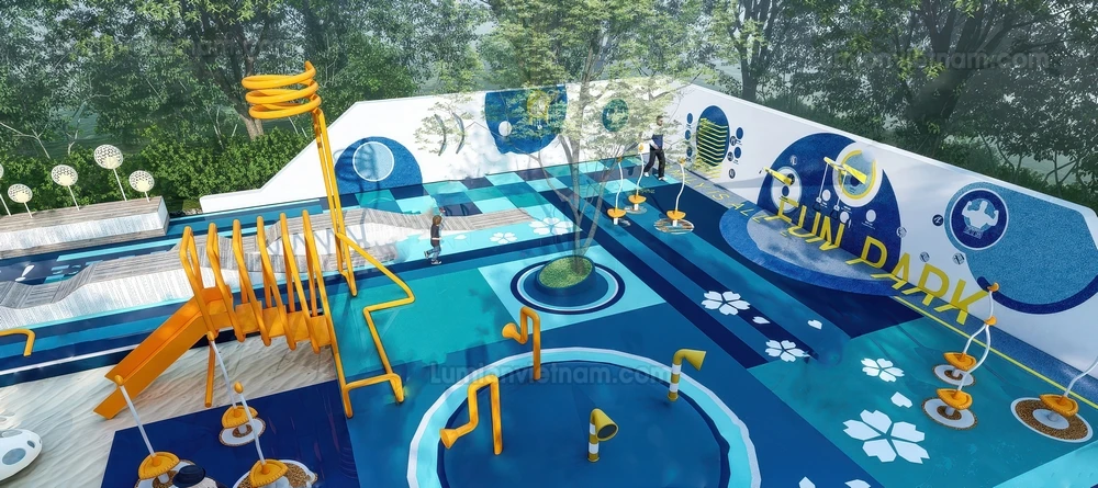 260711 Outdoor Playground 48 Sketchup Model