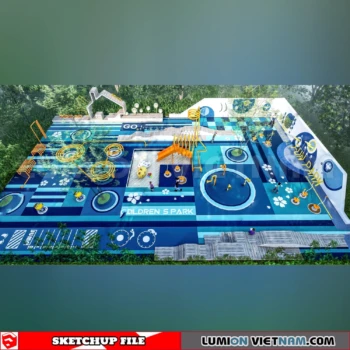 260711 Outdoor Playground Sketchup Models