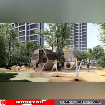260711 Outdoor Playground Sketchup Models