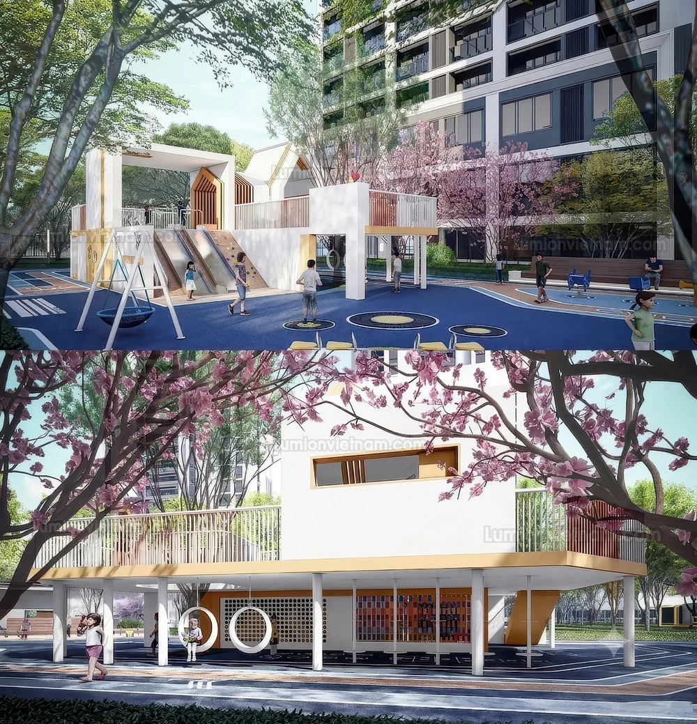 260711 Outdoor Playground 5 Sketchup Model