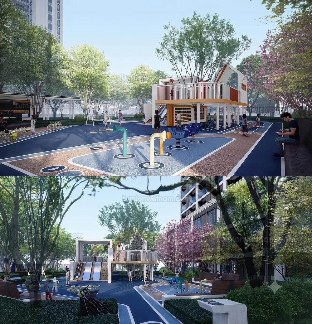 260711 Outdoor Playground 5 Sketchup Model