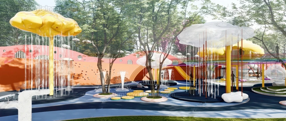 260711 Outdoor Playground 52 Sketchup Model