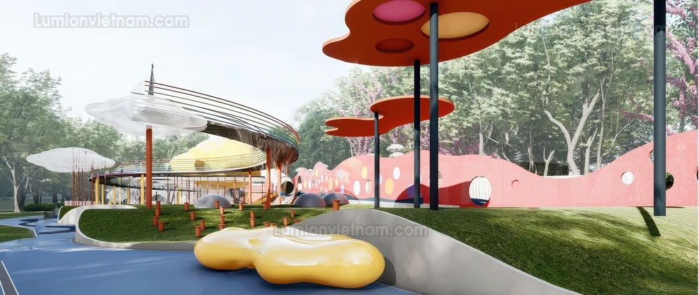260711 Outdoor Playground 52 Sketchup Model