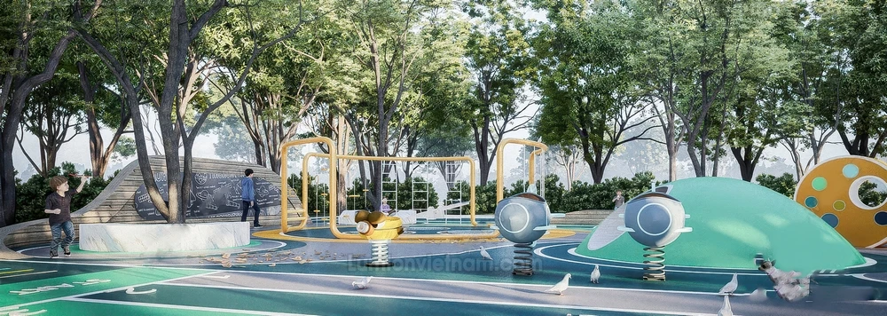 260711 Outdoor Playground 53 Sketchup Model