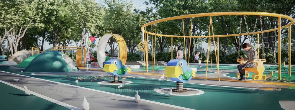 260711 Outdoor Playground 53 Sketchup Model