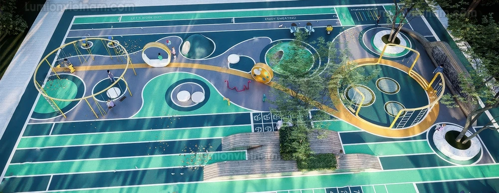 260711 Outdoor Playground 53 Sketchup Model