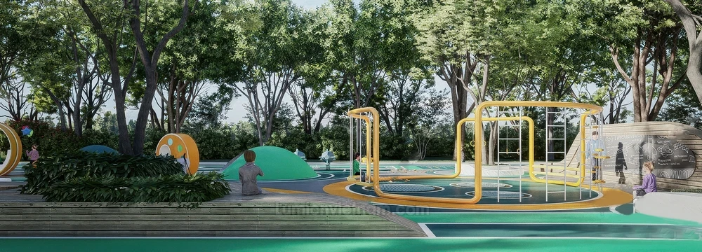 260711 Outdoor Playground 53 Sketchup Model