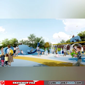 260711 Outdoor Playground Sketchup Models
