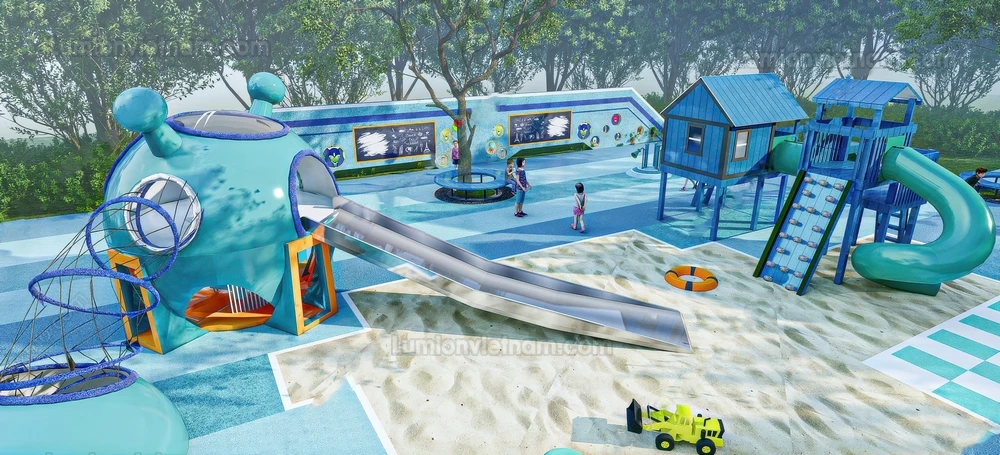 260711 Outdoor Playground 55 Sketchup Model