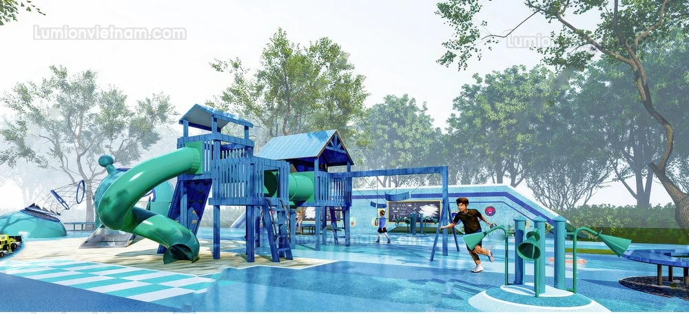 260711 Outdoor Playground 55 Sketchup Model