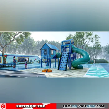 260711 Outdoor Playground Sketchup Models