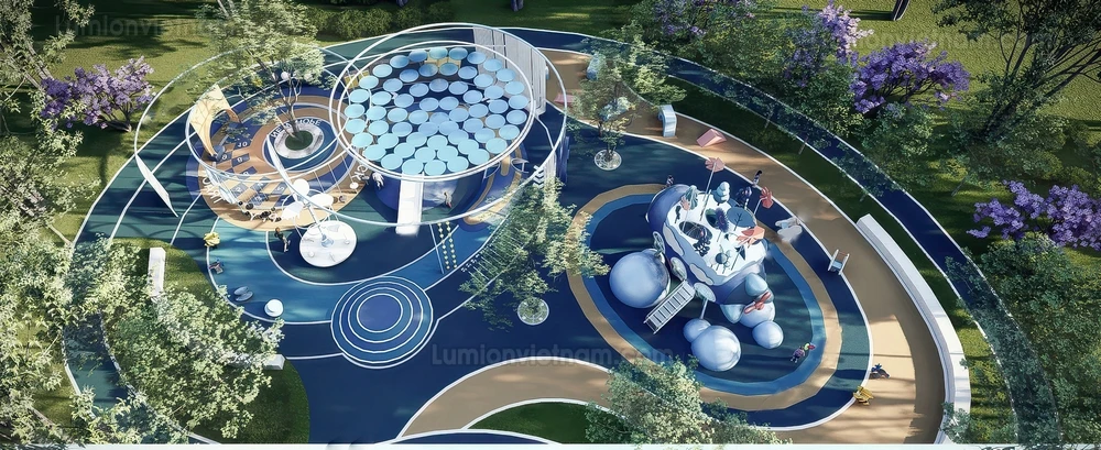 260711 Outdoor Playground 56 Sketchup Model