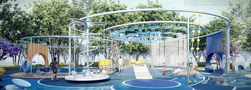 260711 Outdoor Playground 56 Sketchup Model