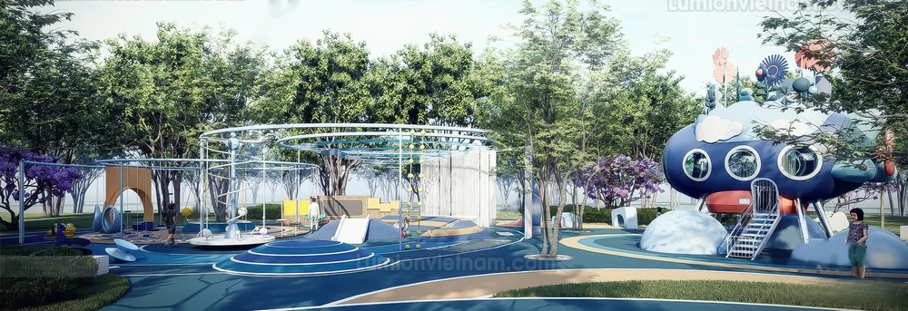 260711 Outdoor Playground 56 Sketchup Model