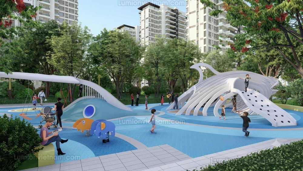 260711 Outdoor Playground 7 Sketchup Model