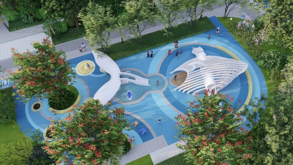 260711 Outdoor Playground 7 Sketchup Model