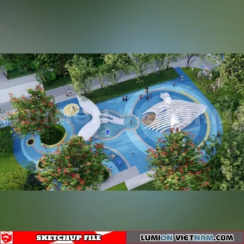 260711 Outdoor Playground Sketchup Models