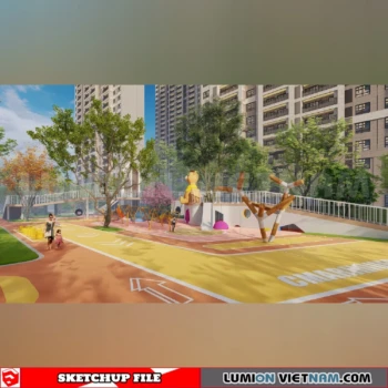 260711 Outdoor Playground Sketchup Models