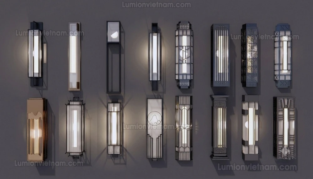260727 luxury wall Lamp 25 Sketchup Model