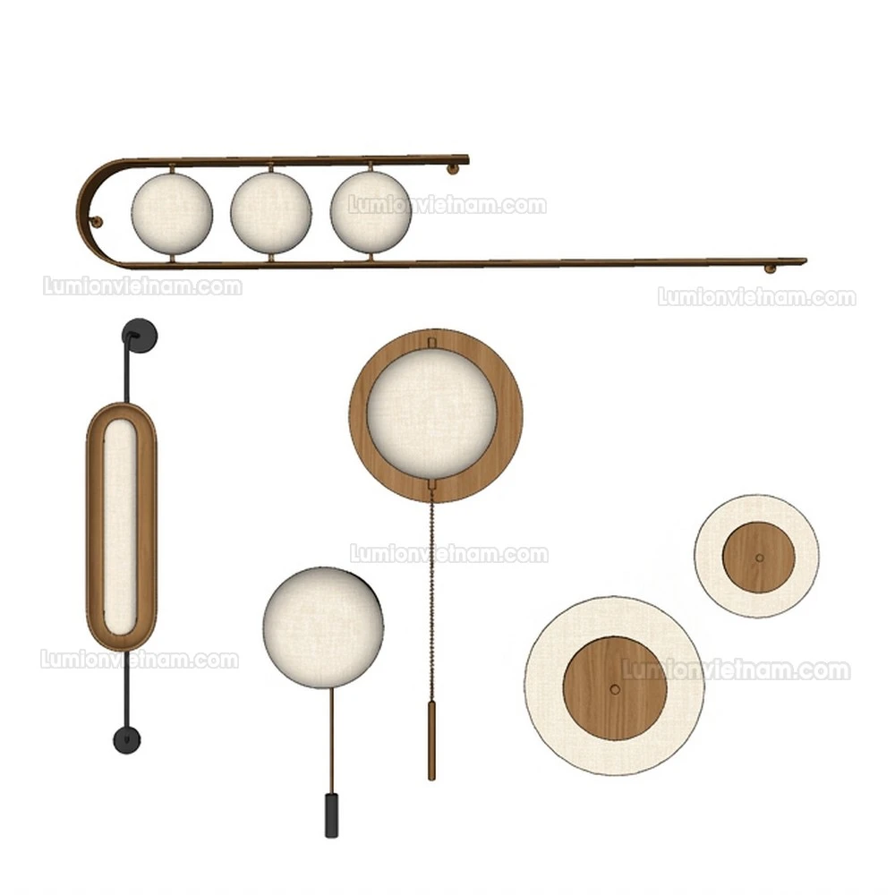 260727 luxury wall Lamp 29 Sketchup Model