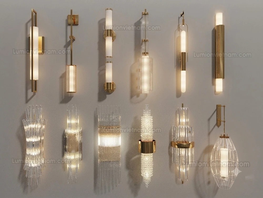 260727 luxury wall Lamp 33 Sketchup Model