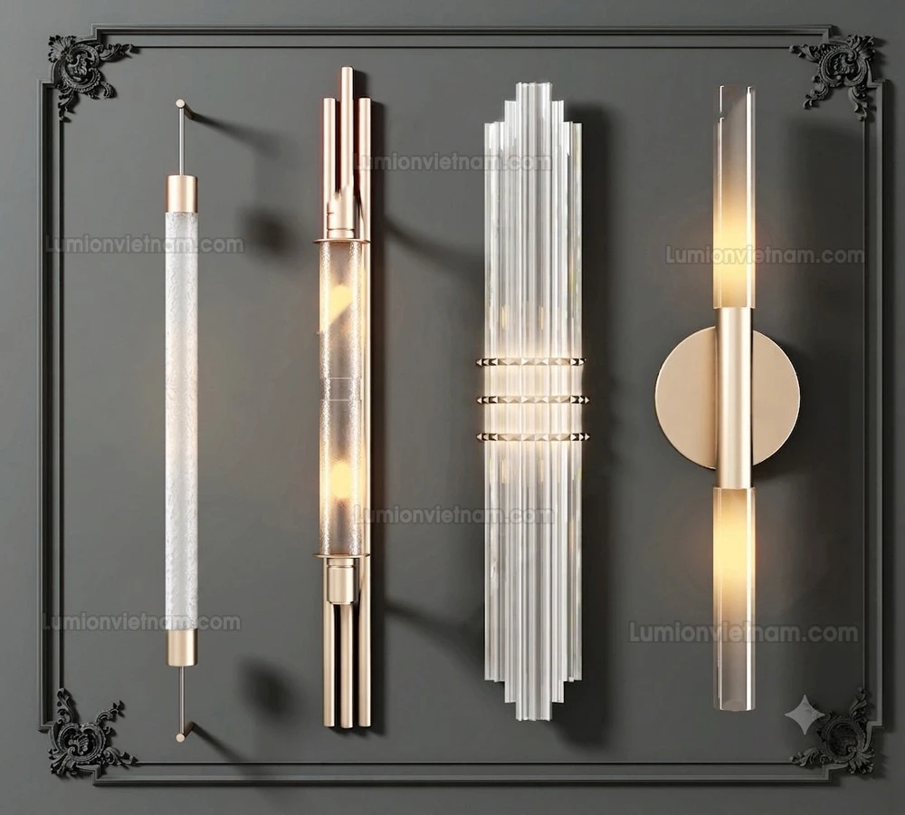 260727 luxury wall Lamp 9 Sketchup Model