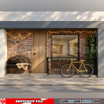260821 Fashion Store Window Display 13 Sketchup Model