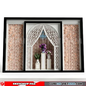 260821 Fashion Store Window Display 17 Sketchup Model