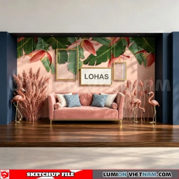 260821 Fashion Store Window Display 18 Sketchup Model
