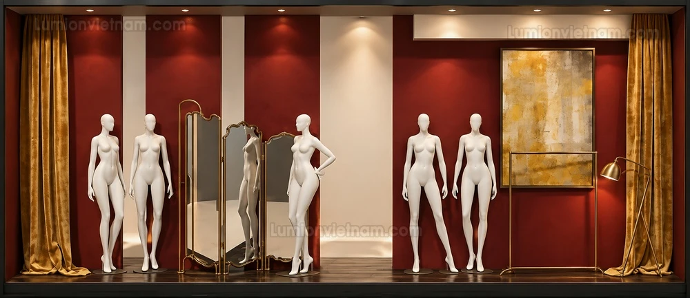 260821 Fashion Store Window Display 21 Sketchup Model